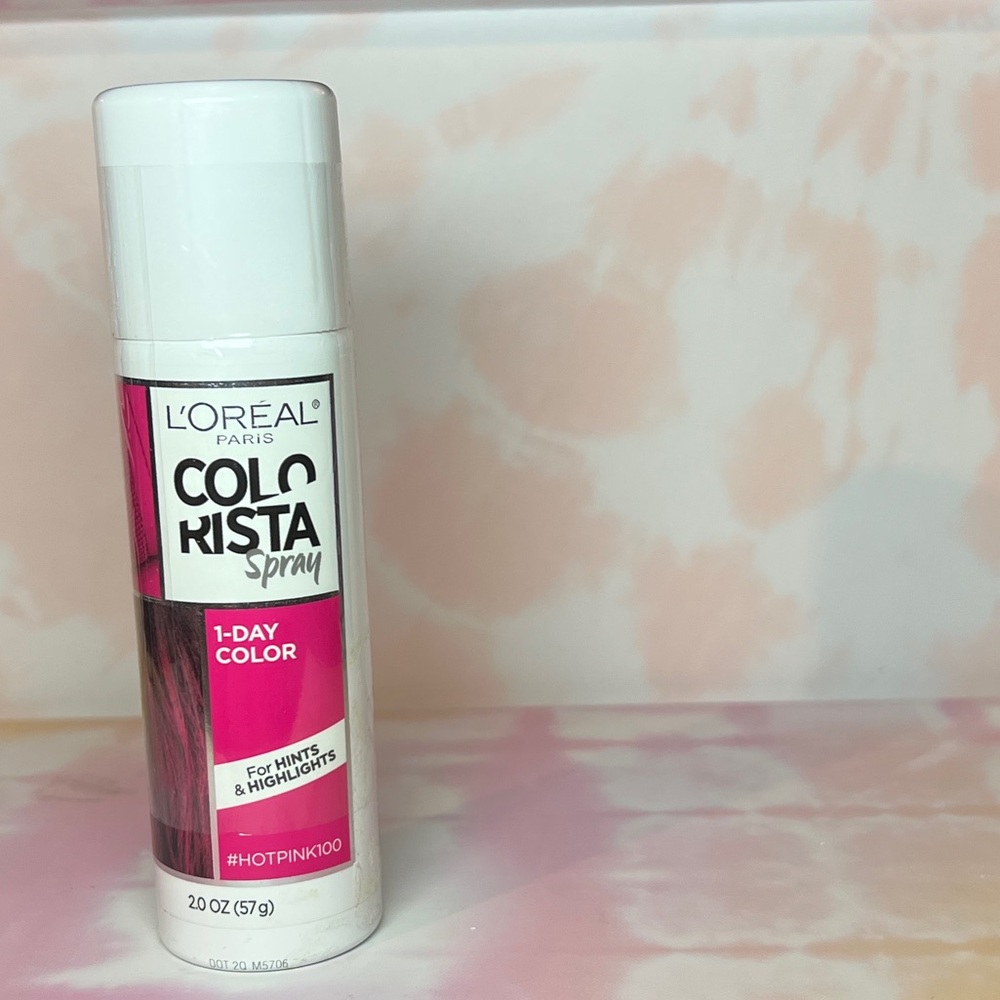 Colorista Temporary Hair Color Spray - Hot Pink